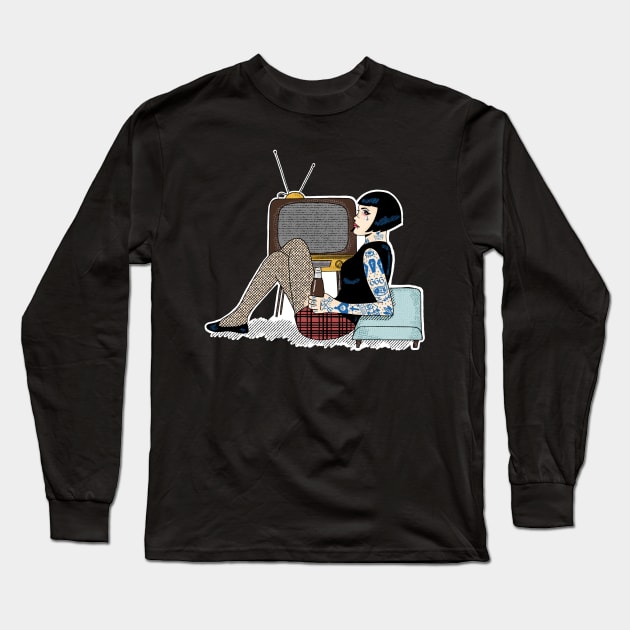 Static Age Long Sleeve T-Shirt by HEcreative